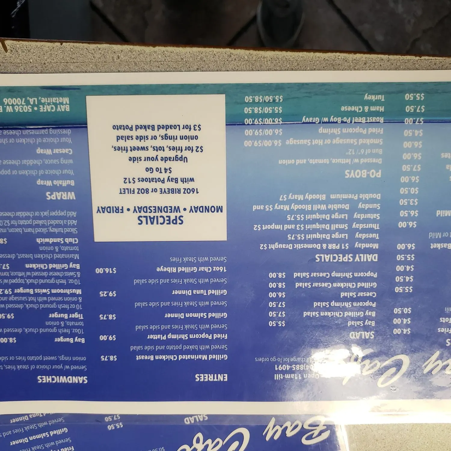 Menu 3