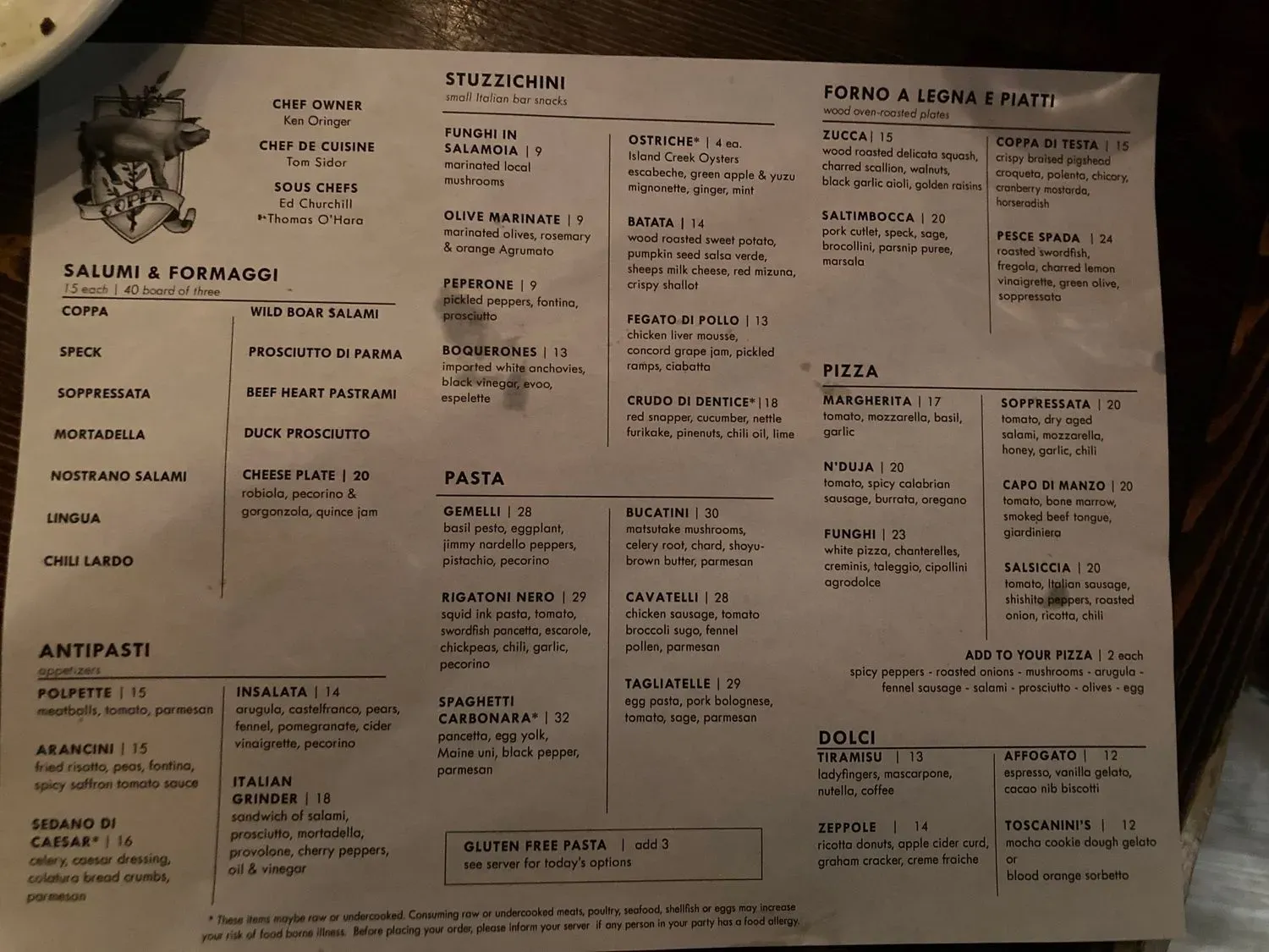 Menu 4