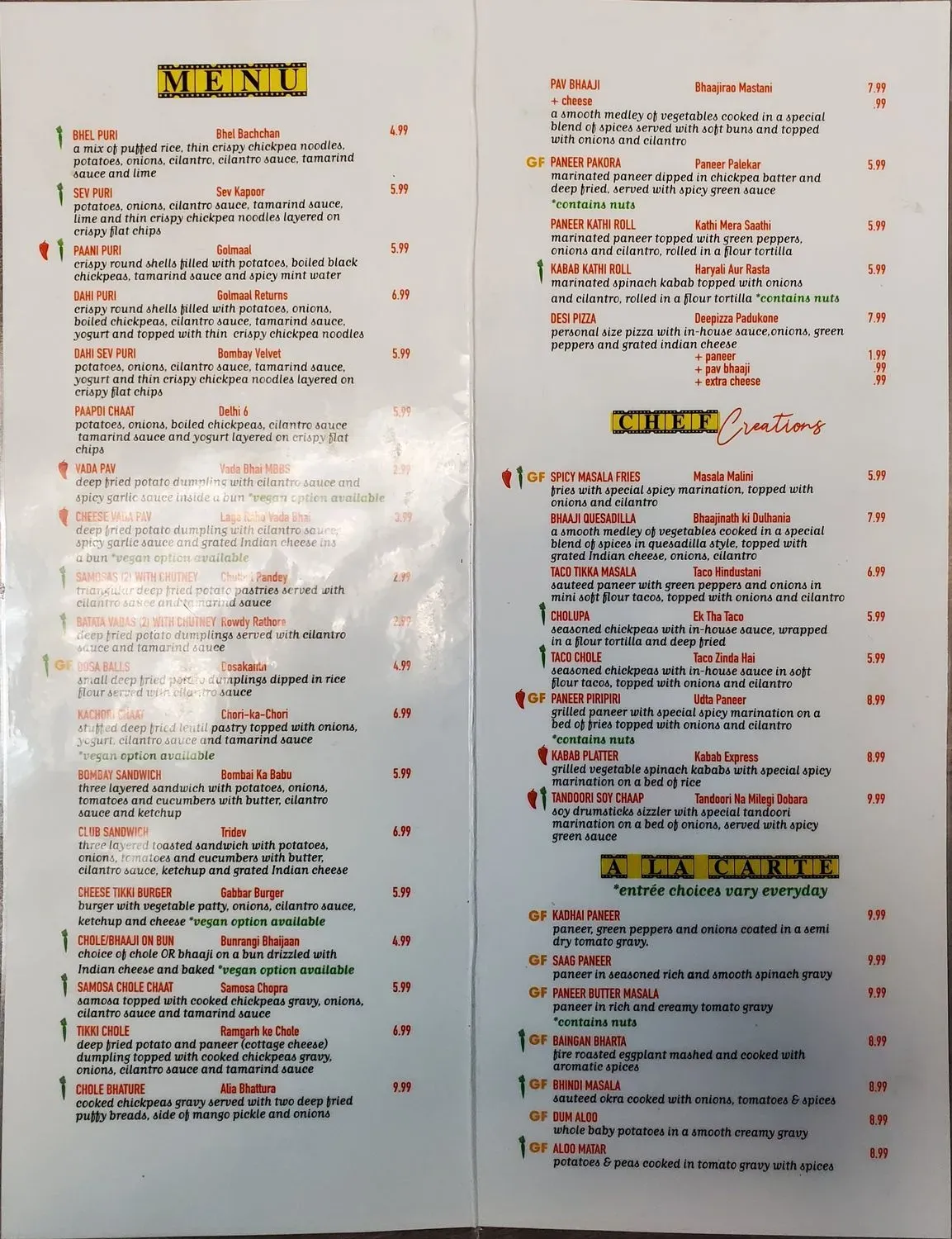 Menu 3