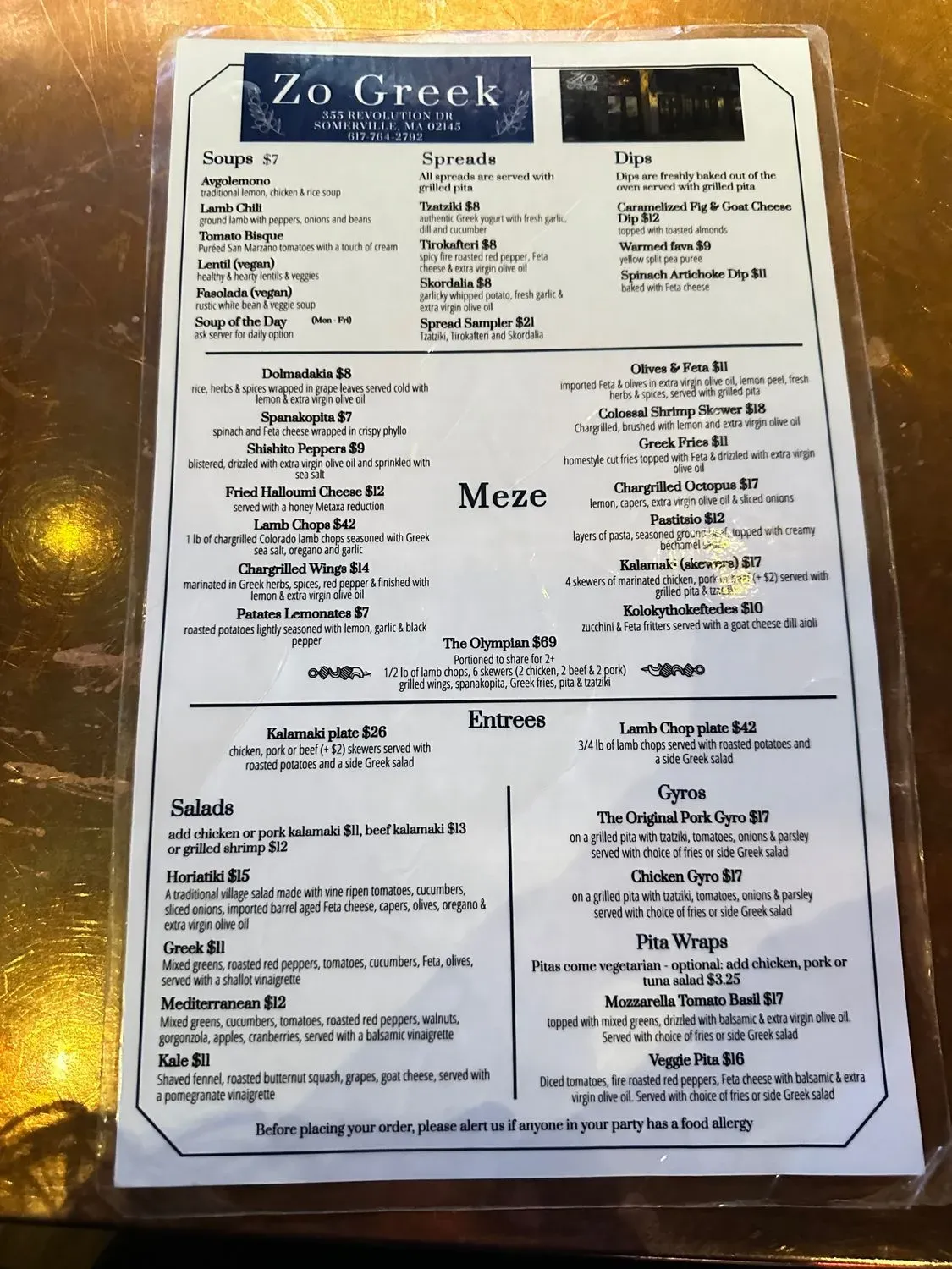 Menu 4