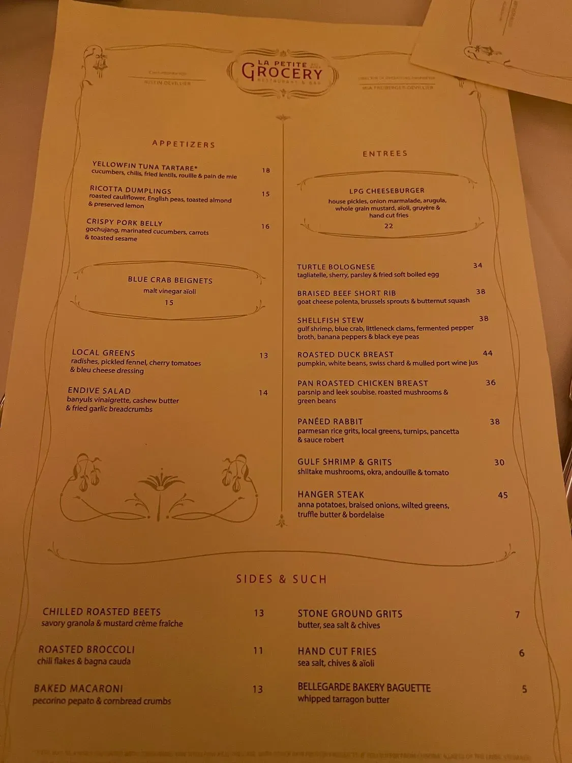 Menu 6