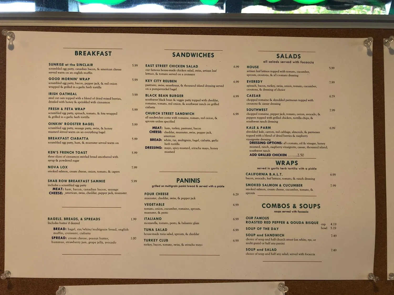 Menu 3