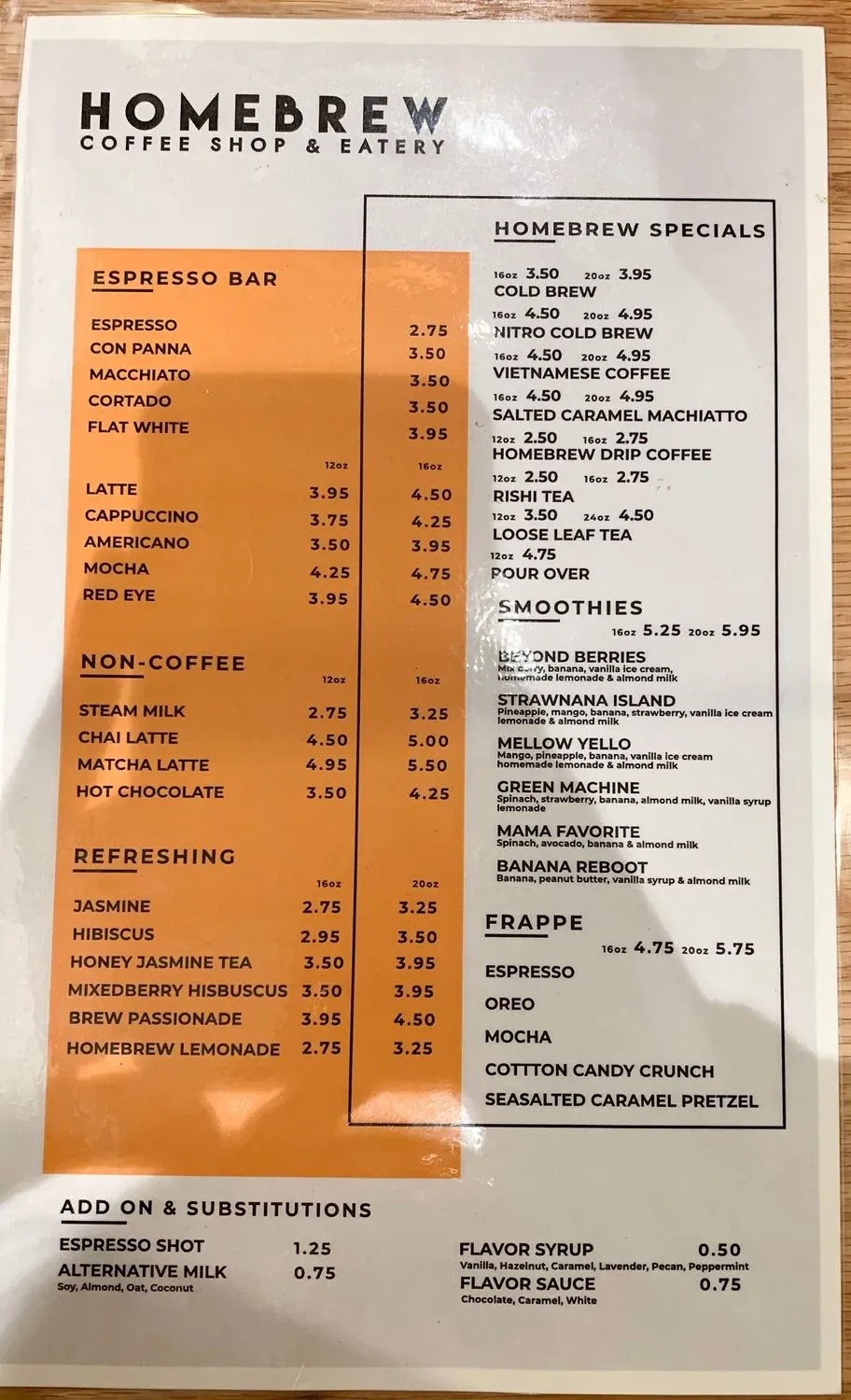 Menu 4