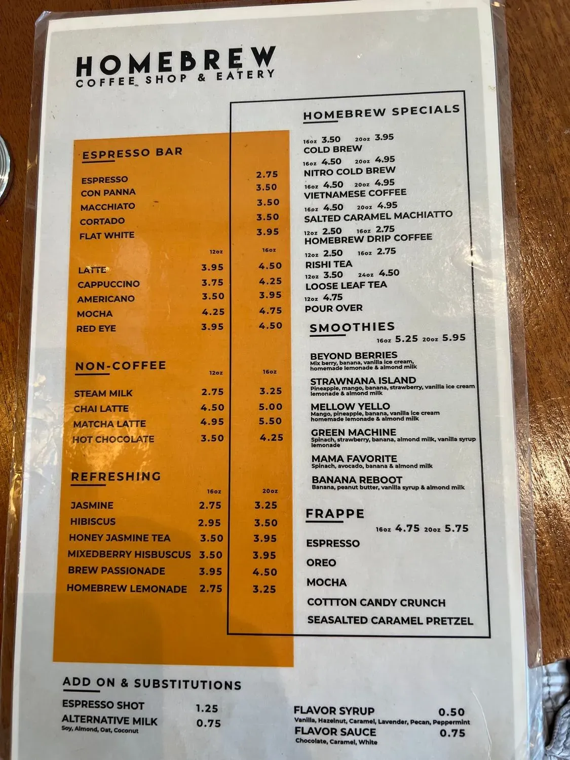 Menu 6