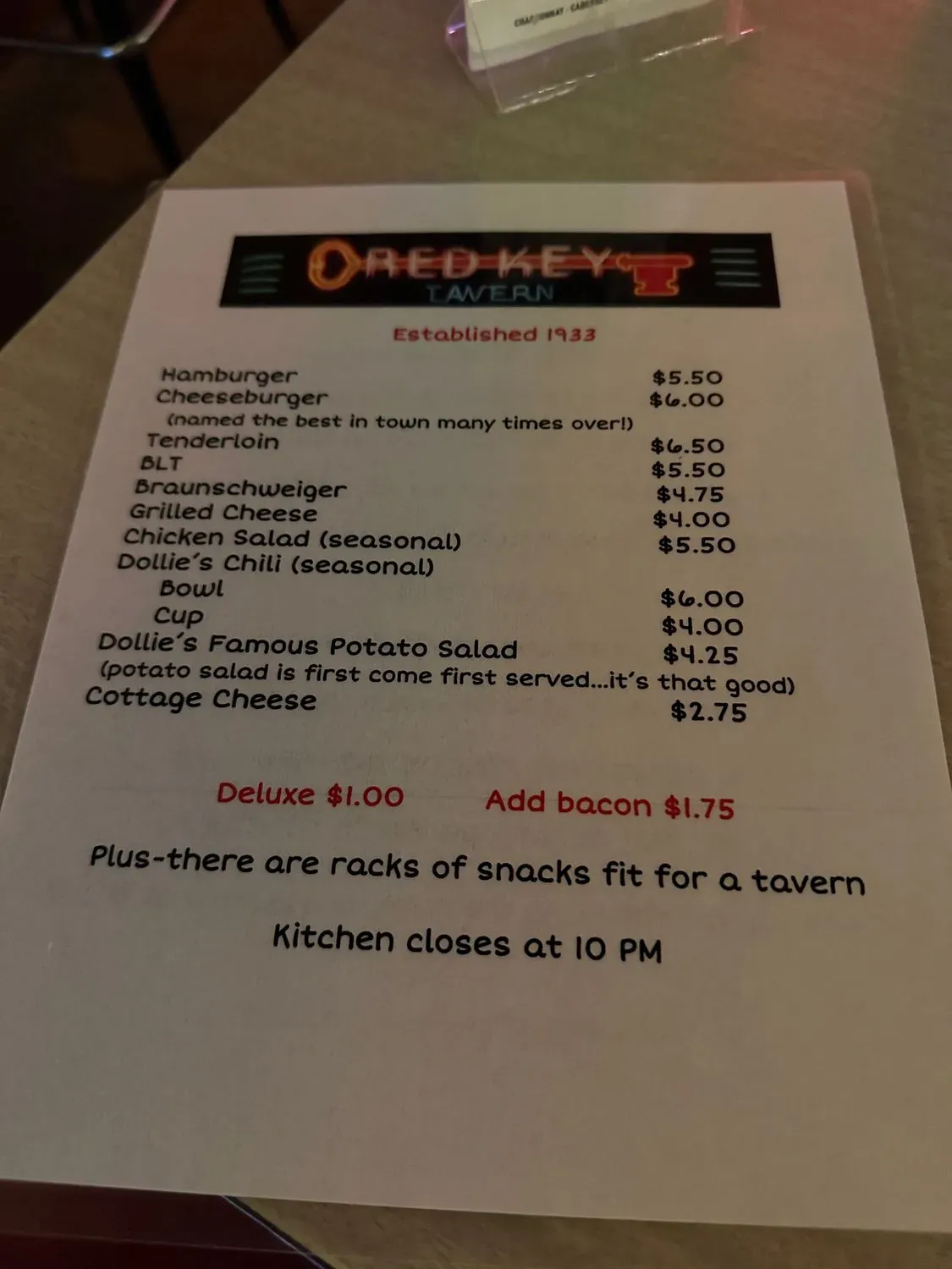 Menu 3