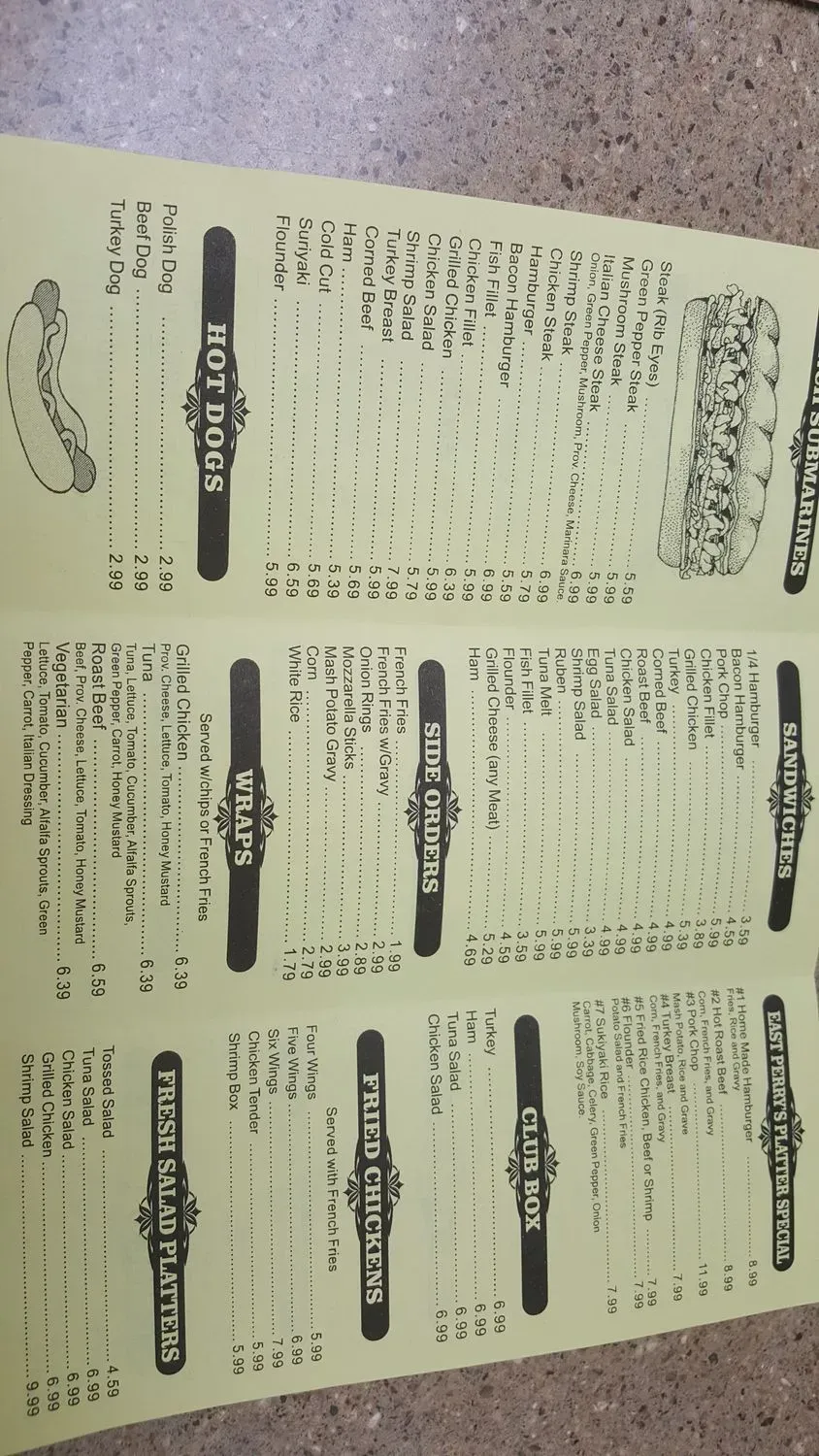 Menu 3