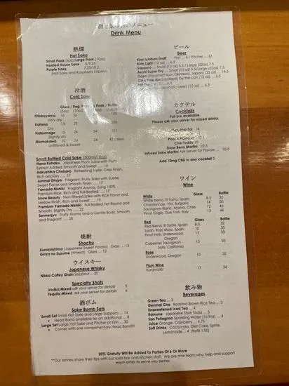 Menu 4