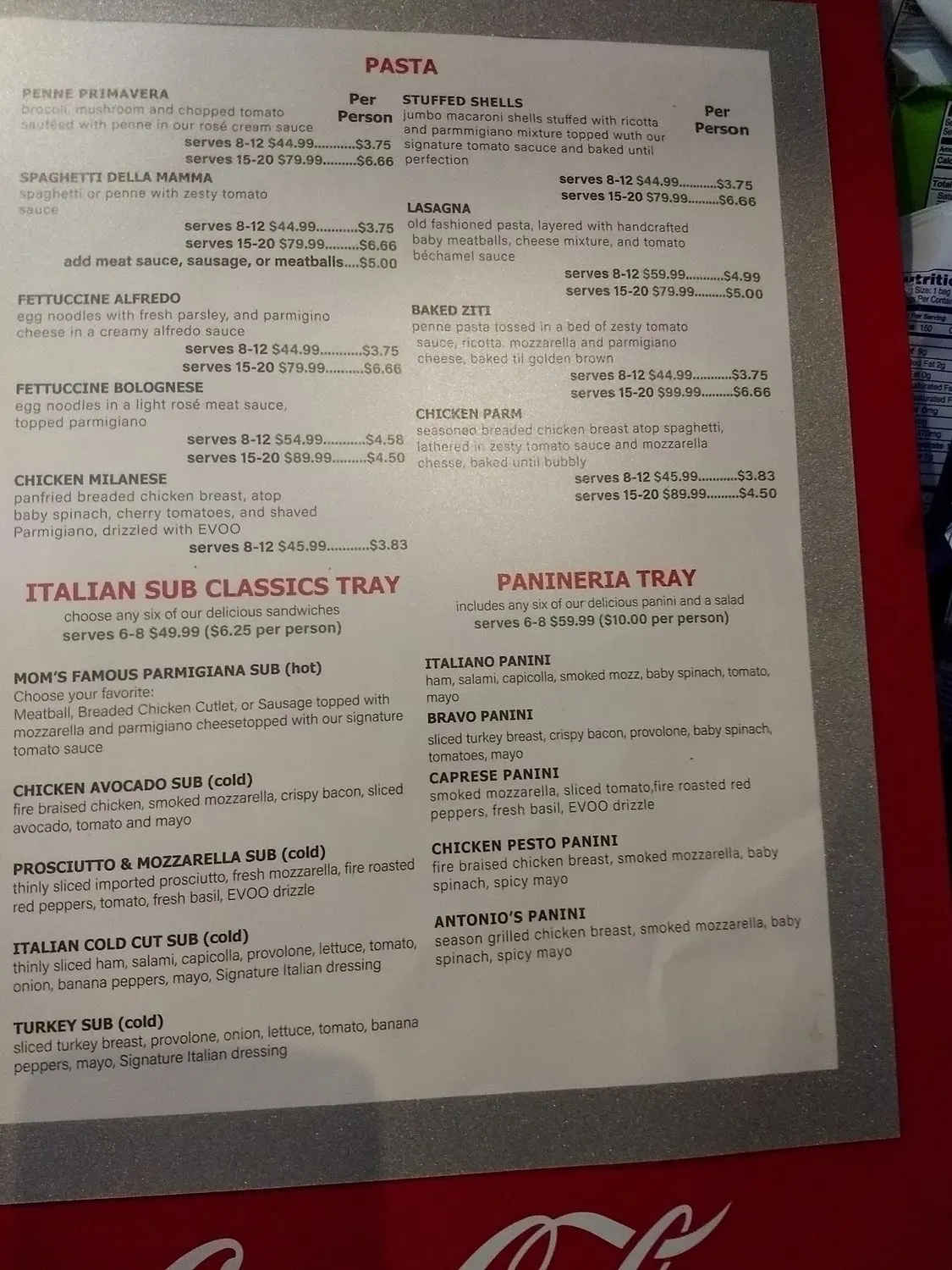 Menu 6