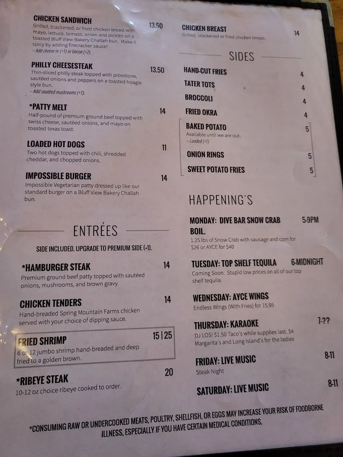 Menu 4