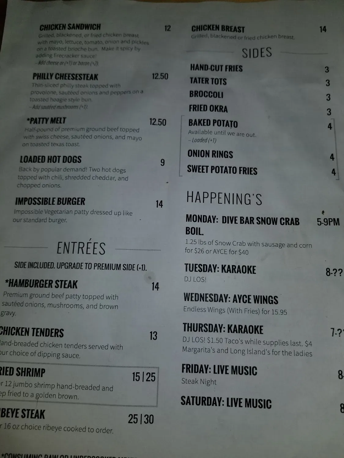 Menu 6