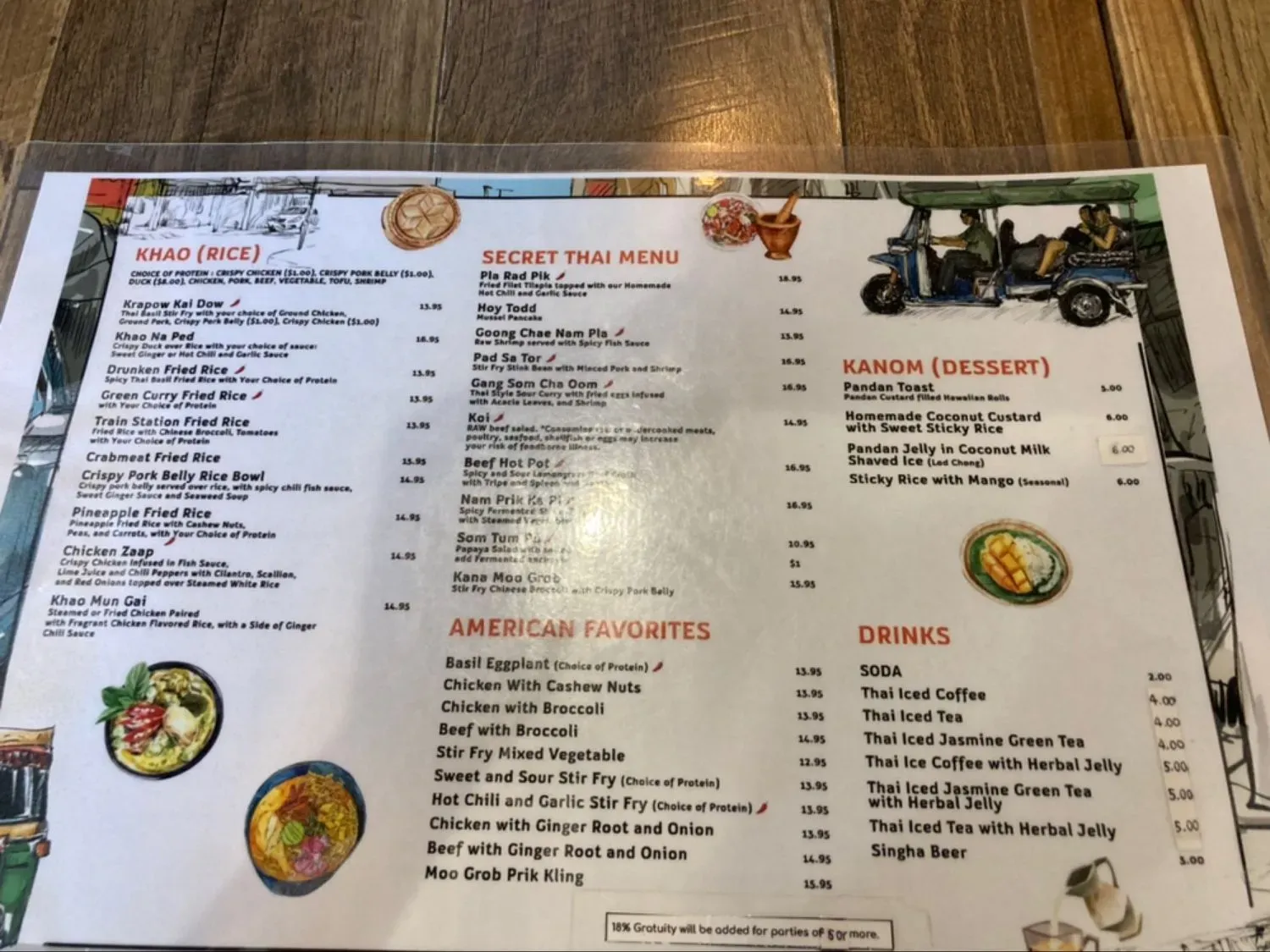 Menu 6