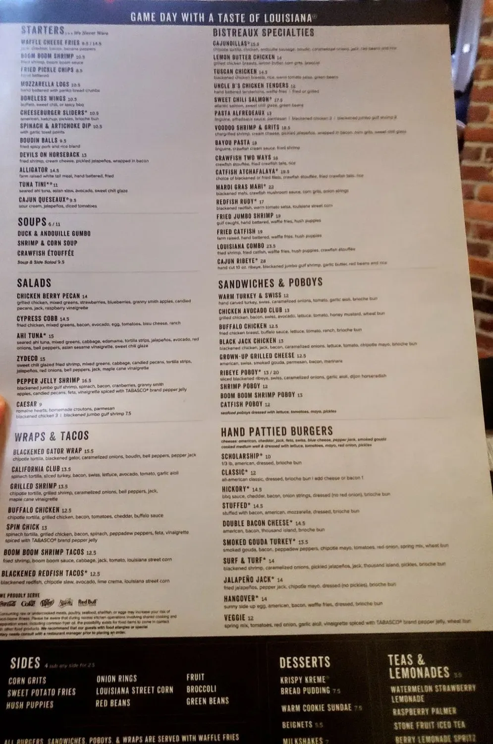 Menu 6