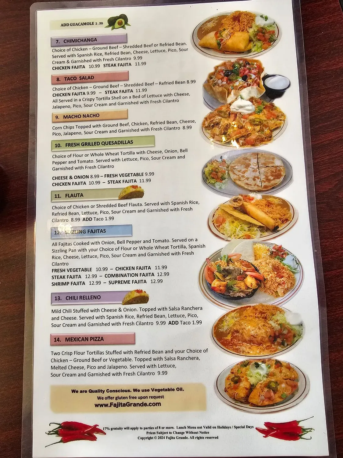 Menu 3