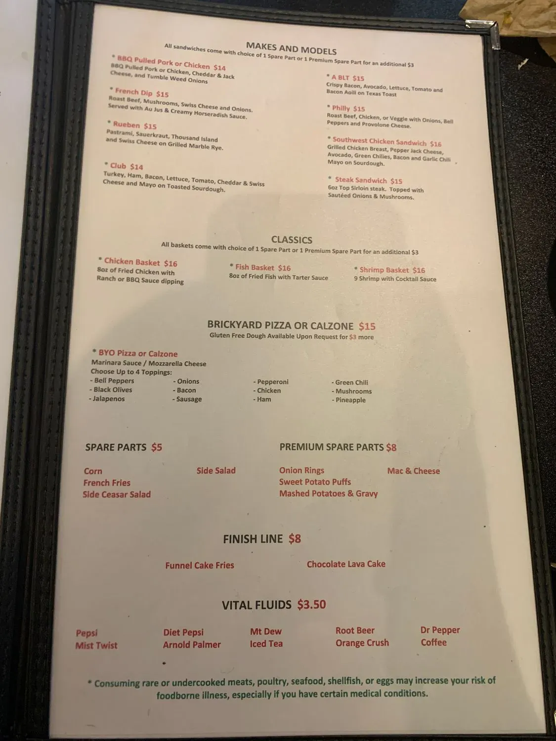 Menu 4