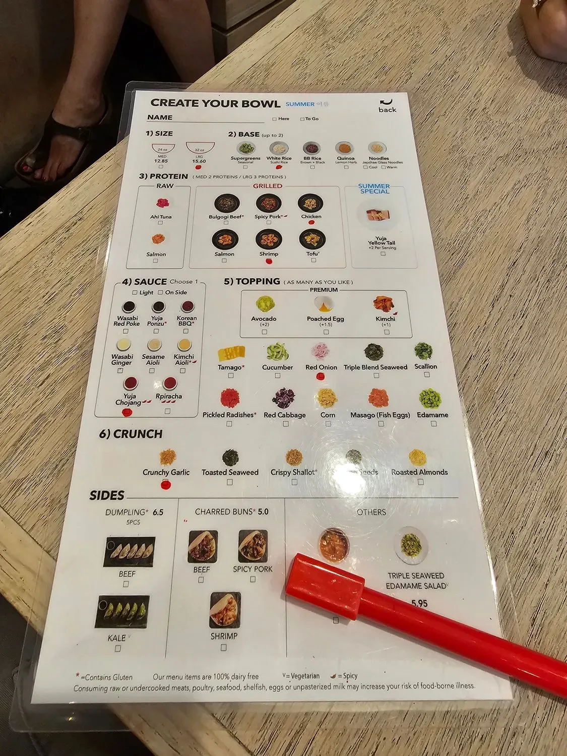 Menu 6