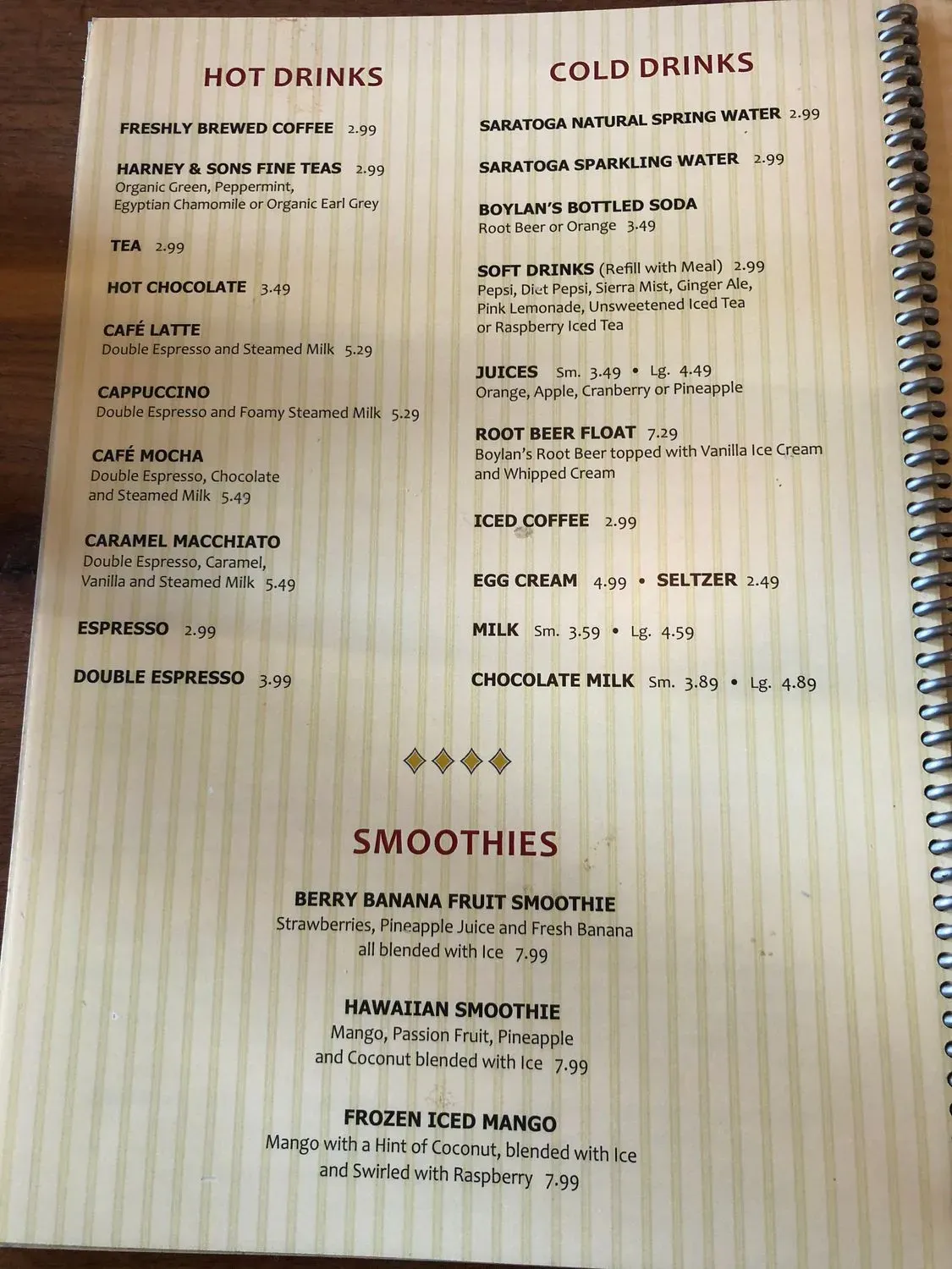 Menu 3