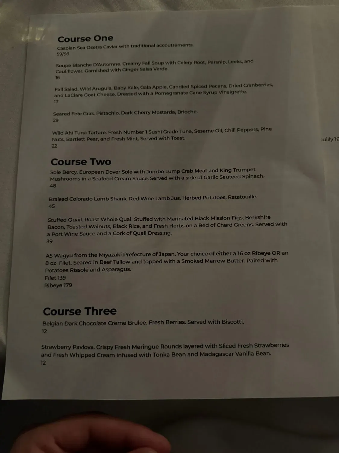 Menu 4