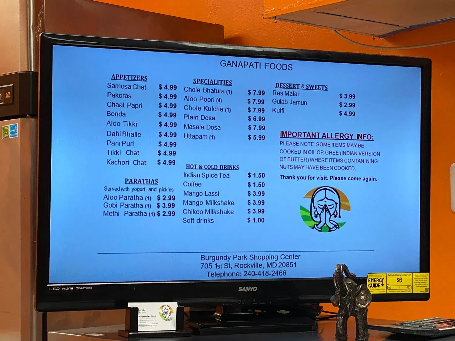 Menu 4