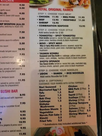 Menu 6