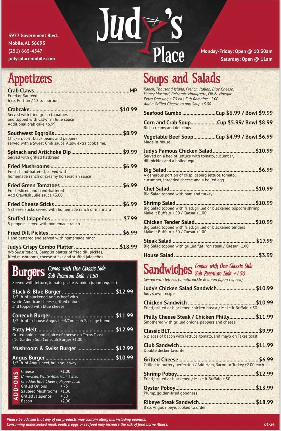 Menu 4