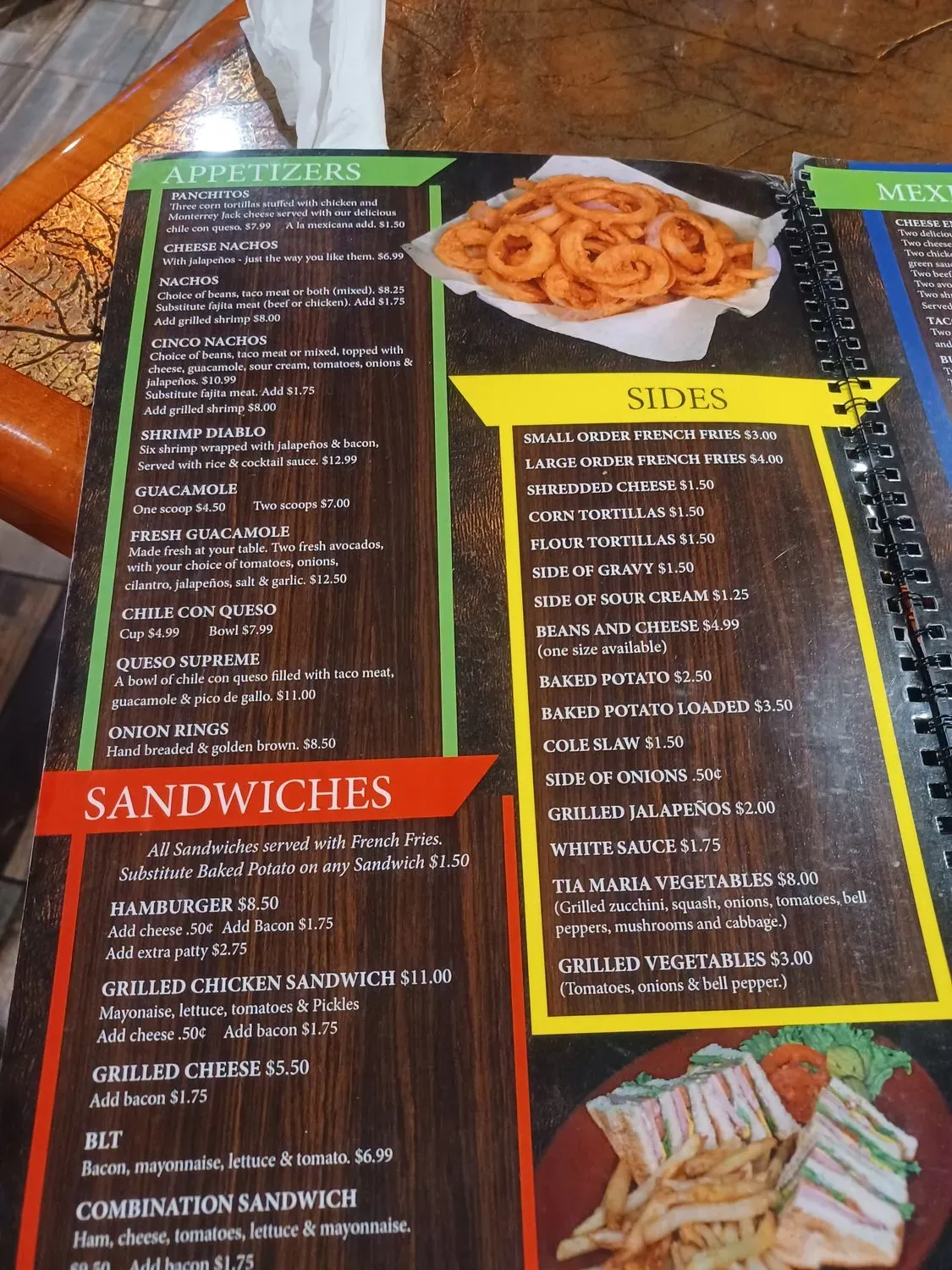 Menu 4