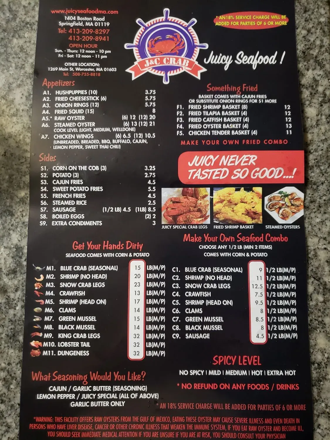 Menu 6