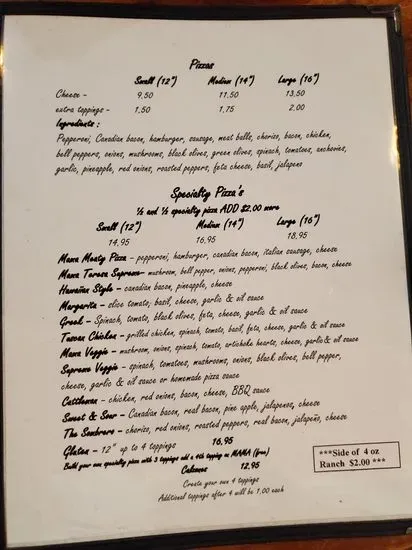 Menu 6