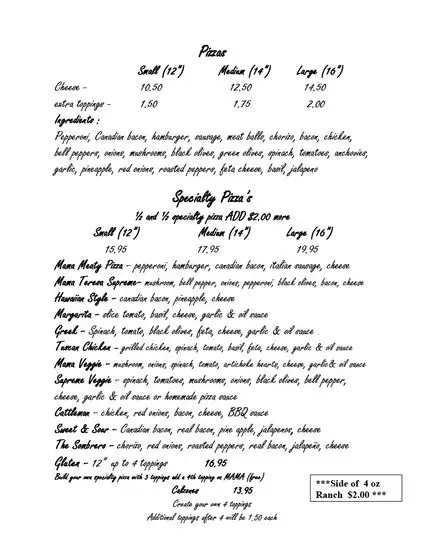 Menu 3