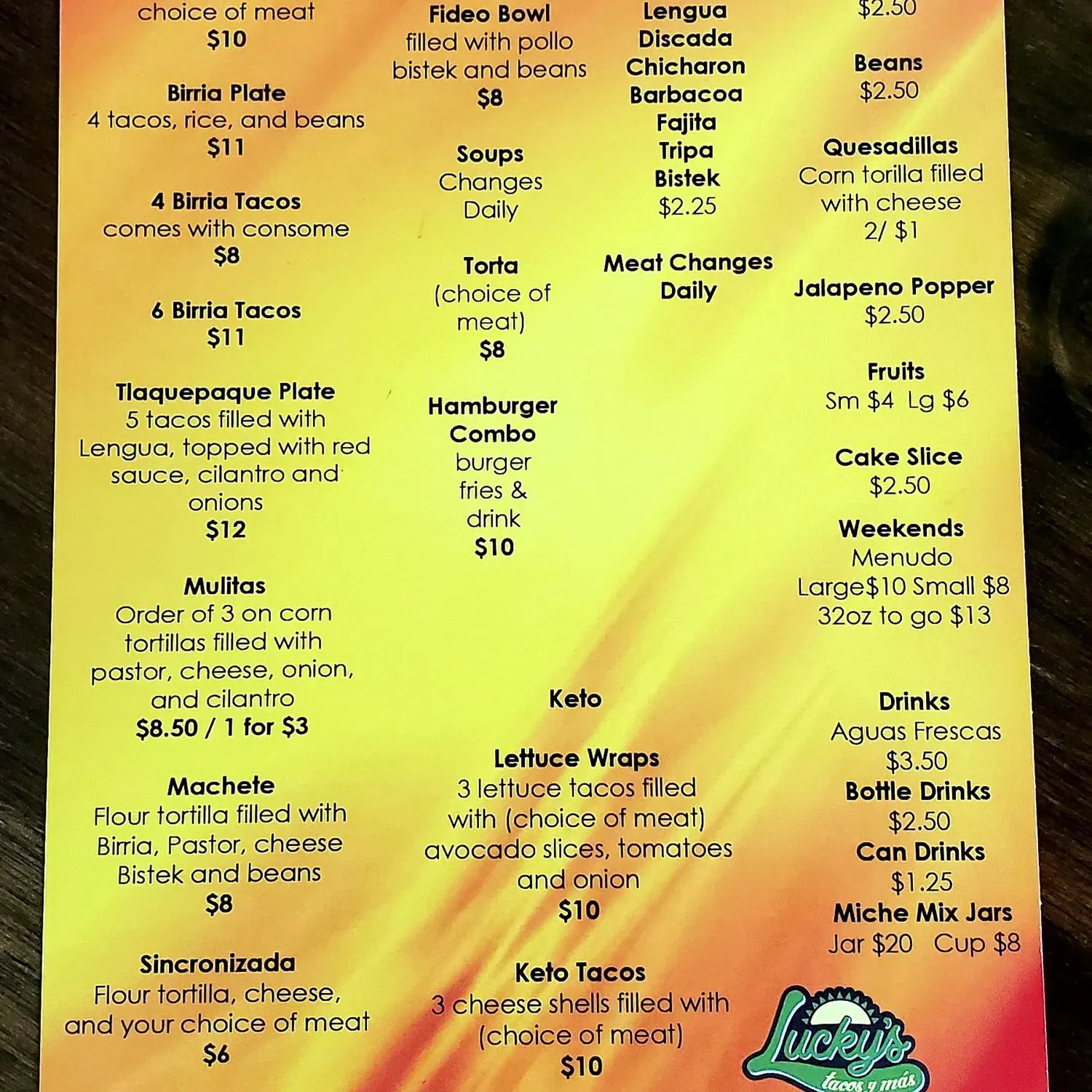 Menu 3