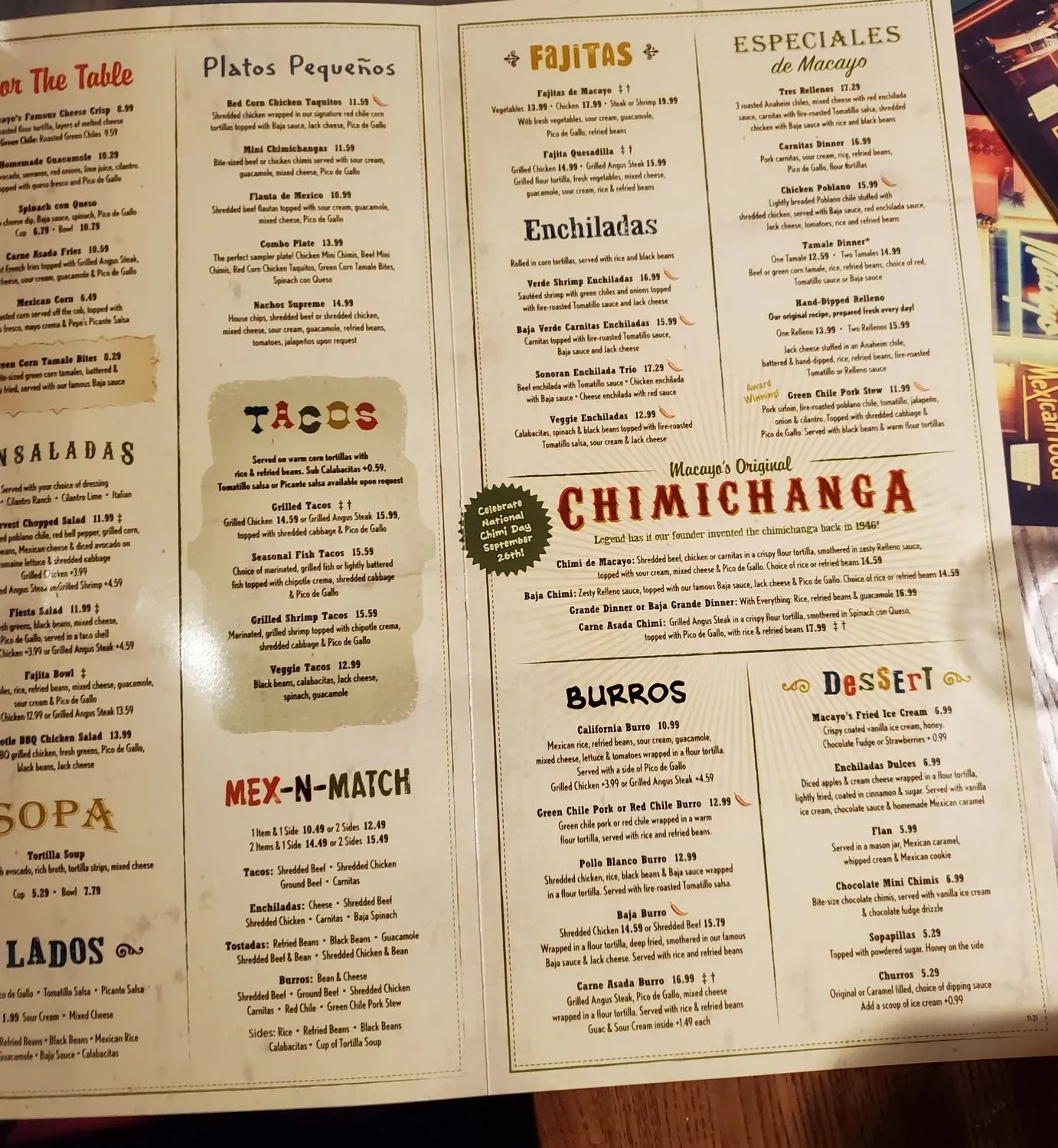 Menu 3