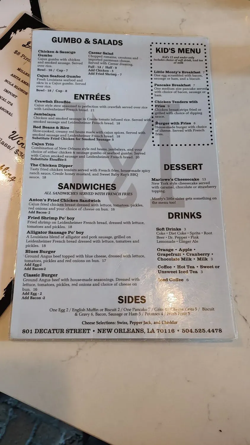 Menu 6