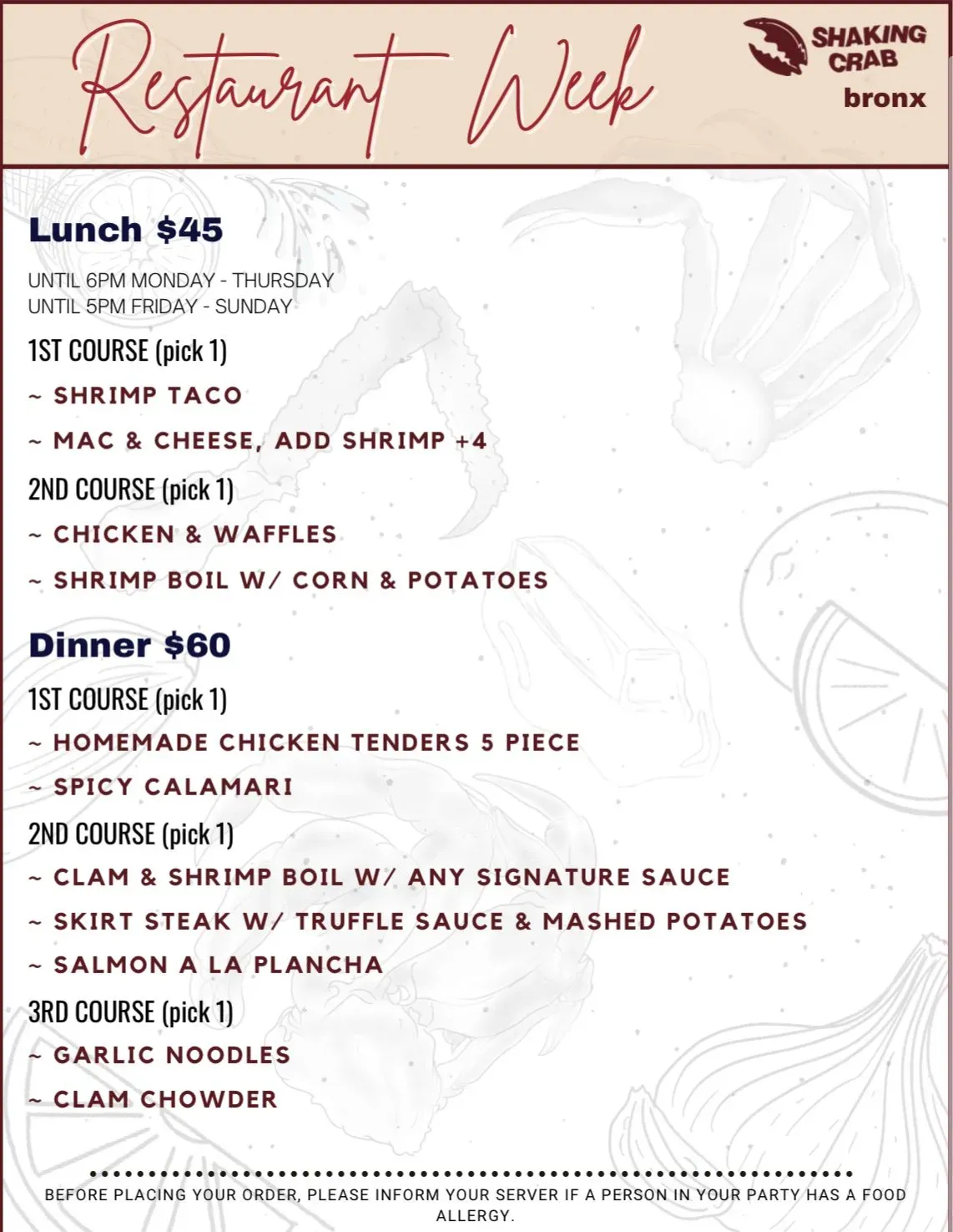 Menu 3