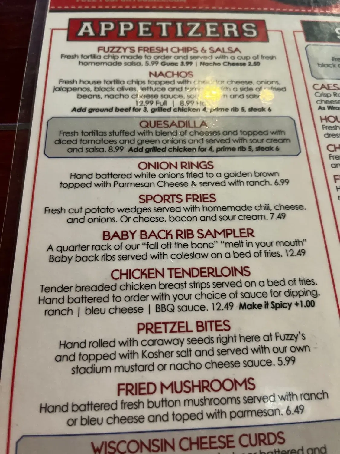 Menu 4