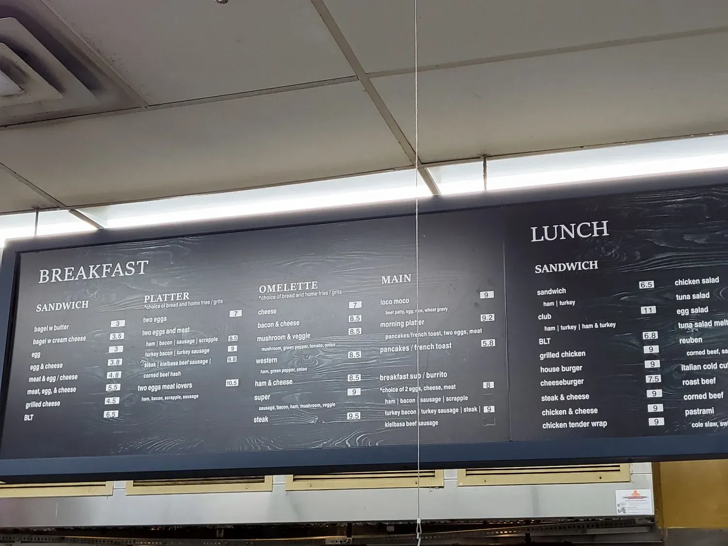 Menu 4