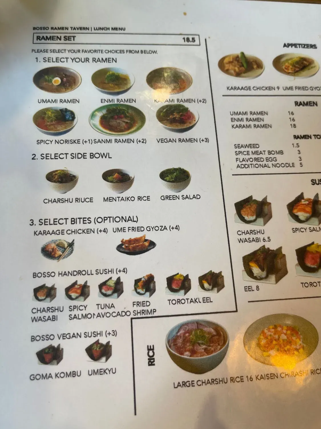 Menu 6