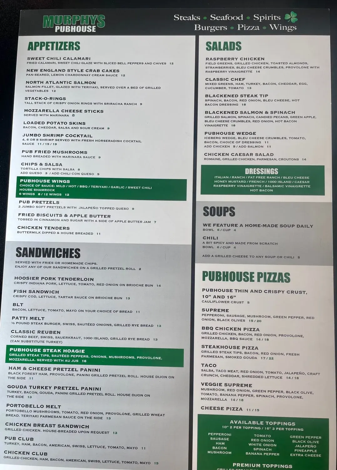 Menu 3