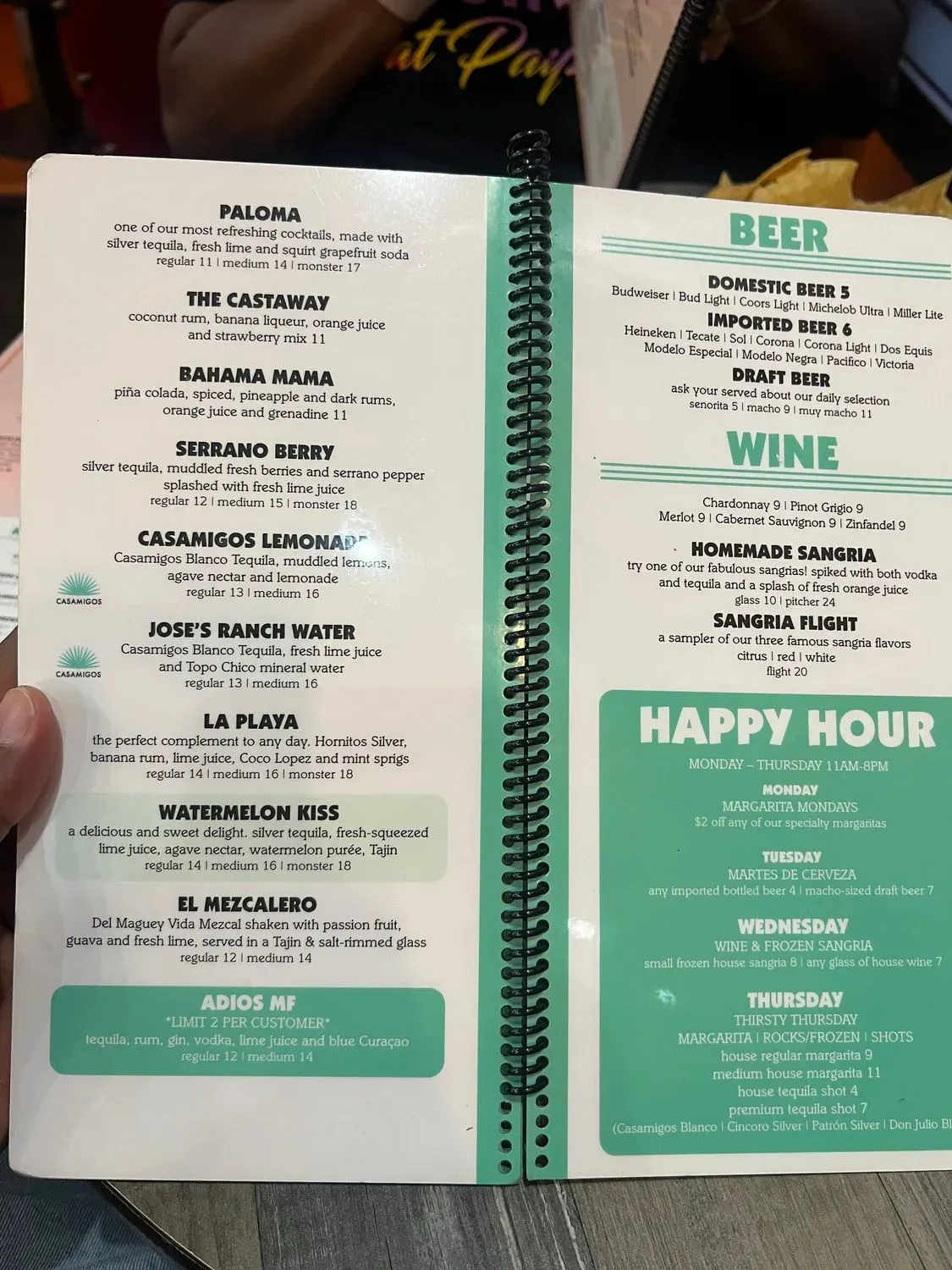 Menu 3