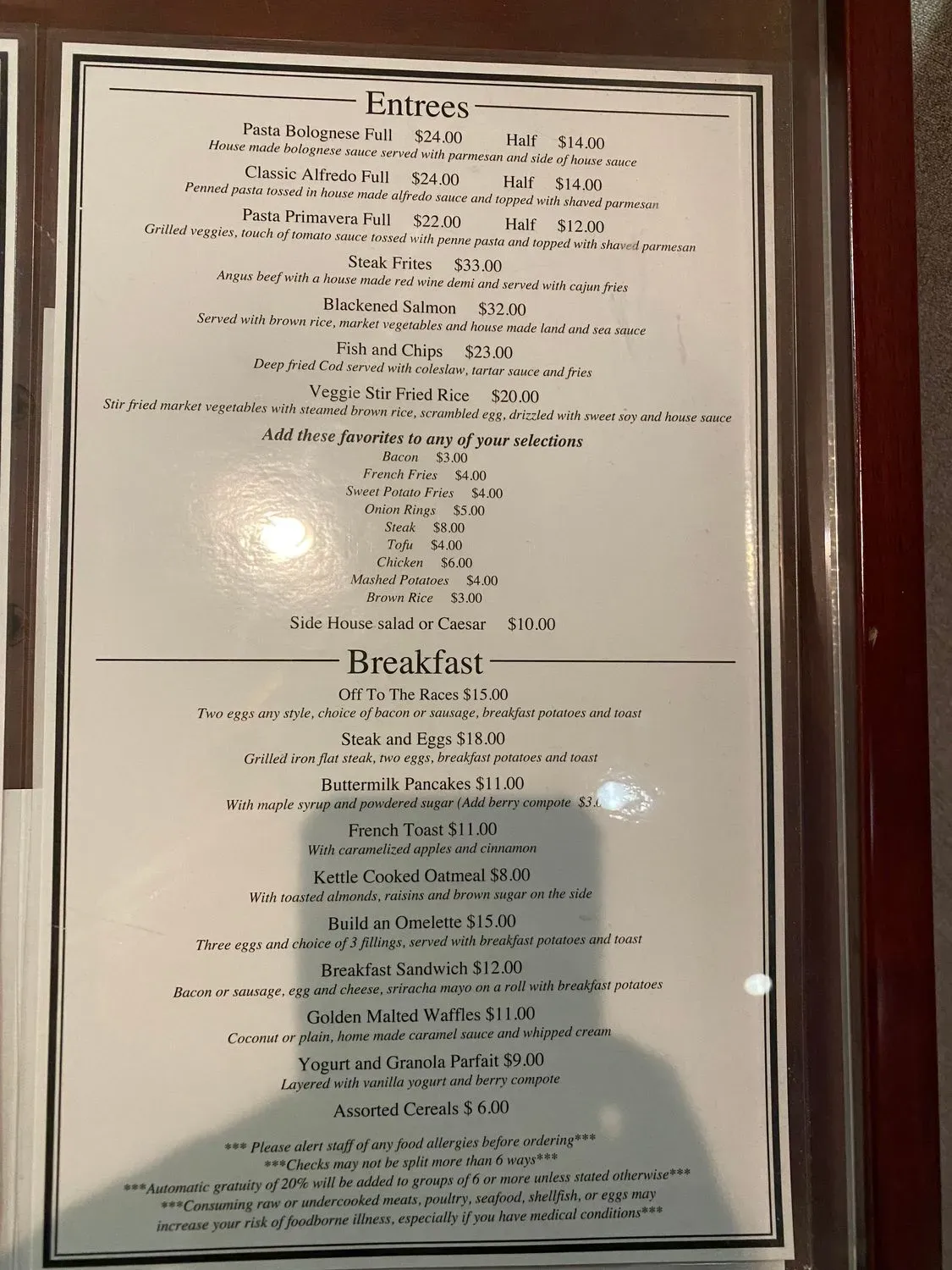 Menu 4