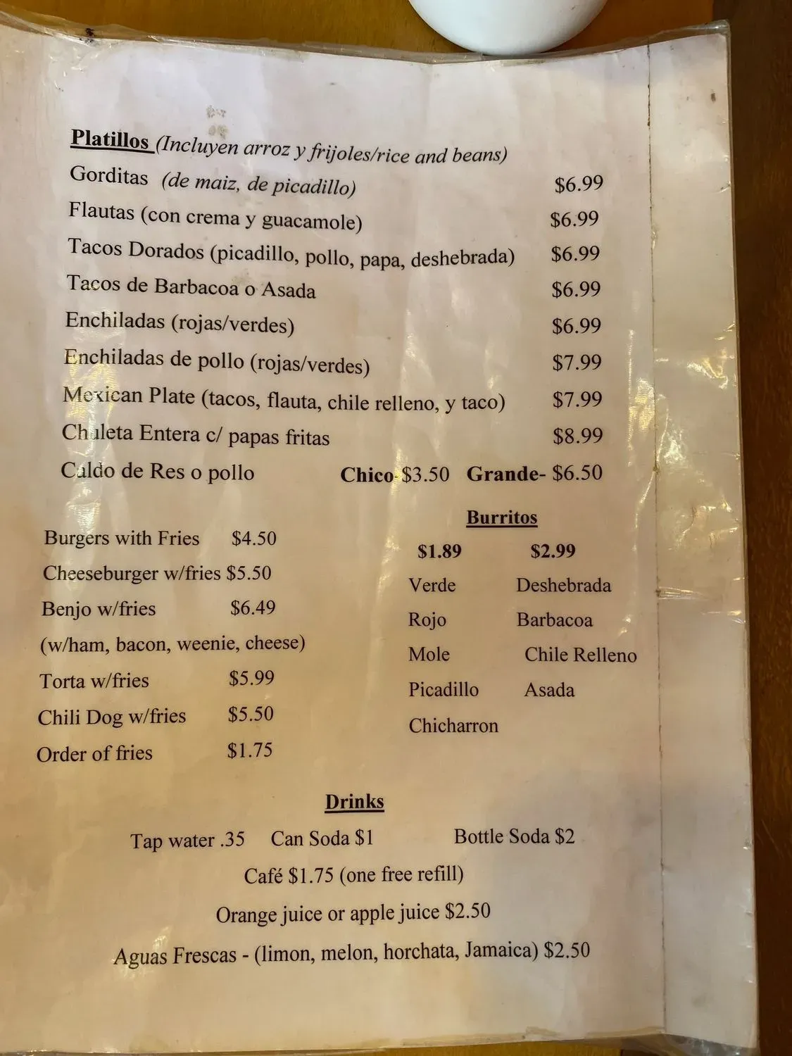 Menu 3