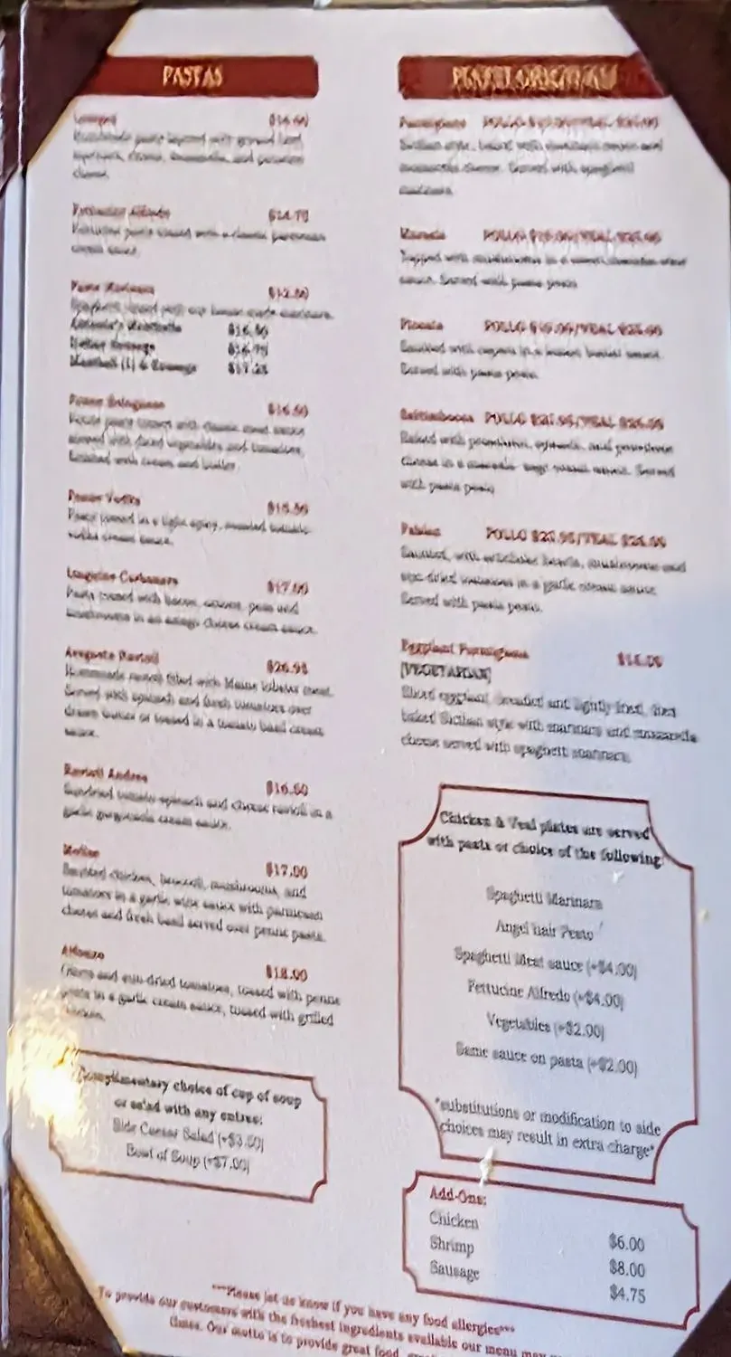 Menu 6