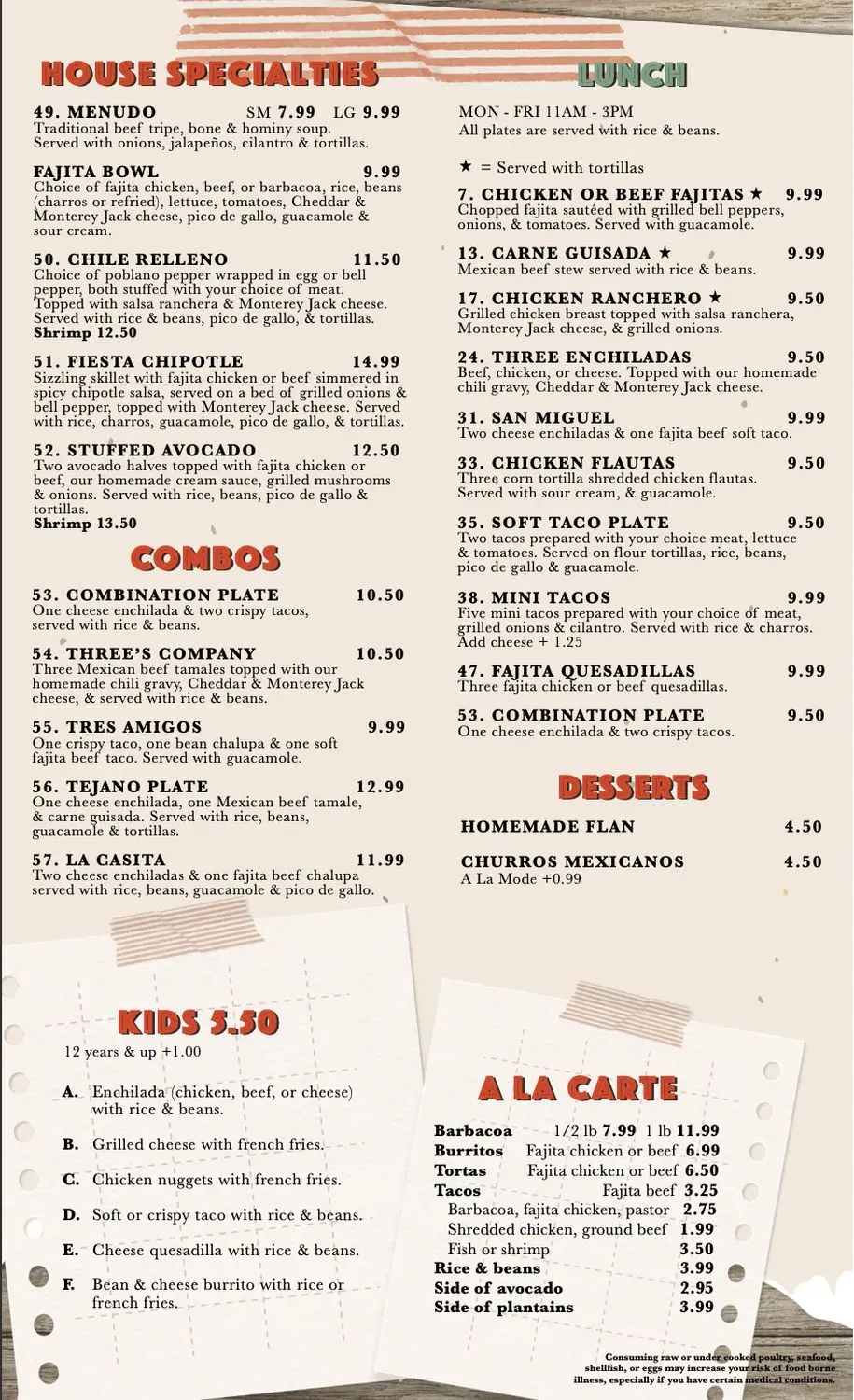 Menu 6