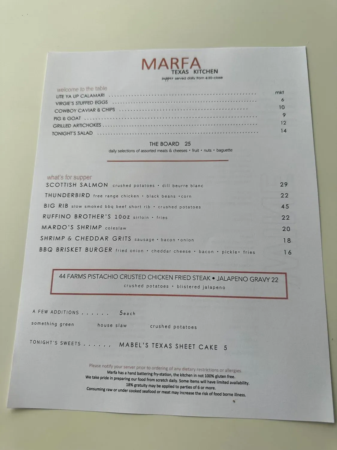 Menu 3