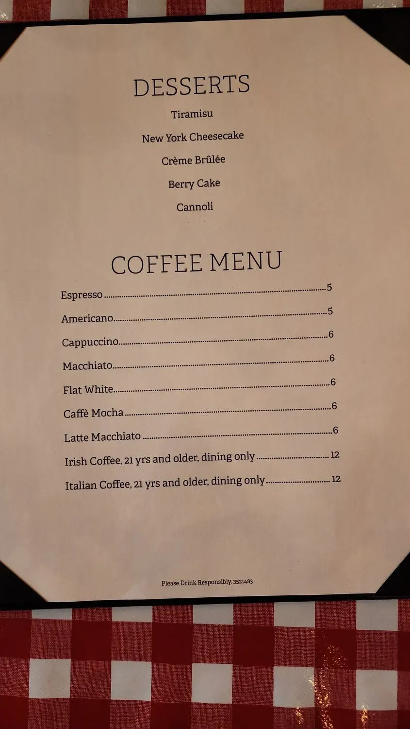 Menu 6