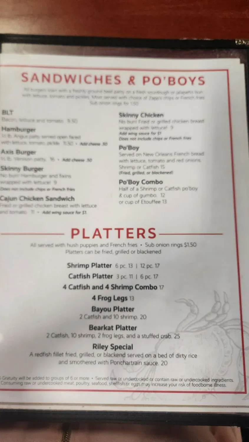 Menu 6