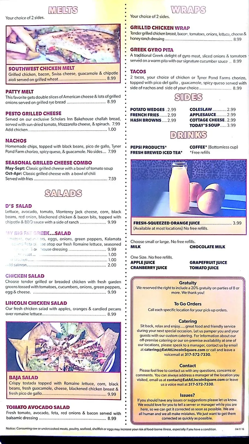 Menu 4