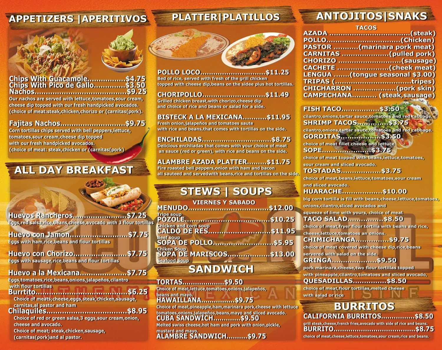 Menu 4