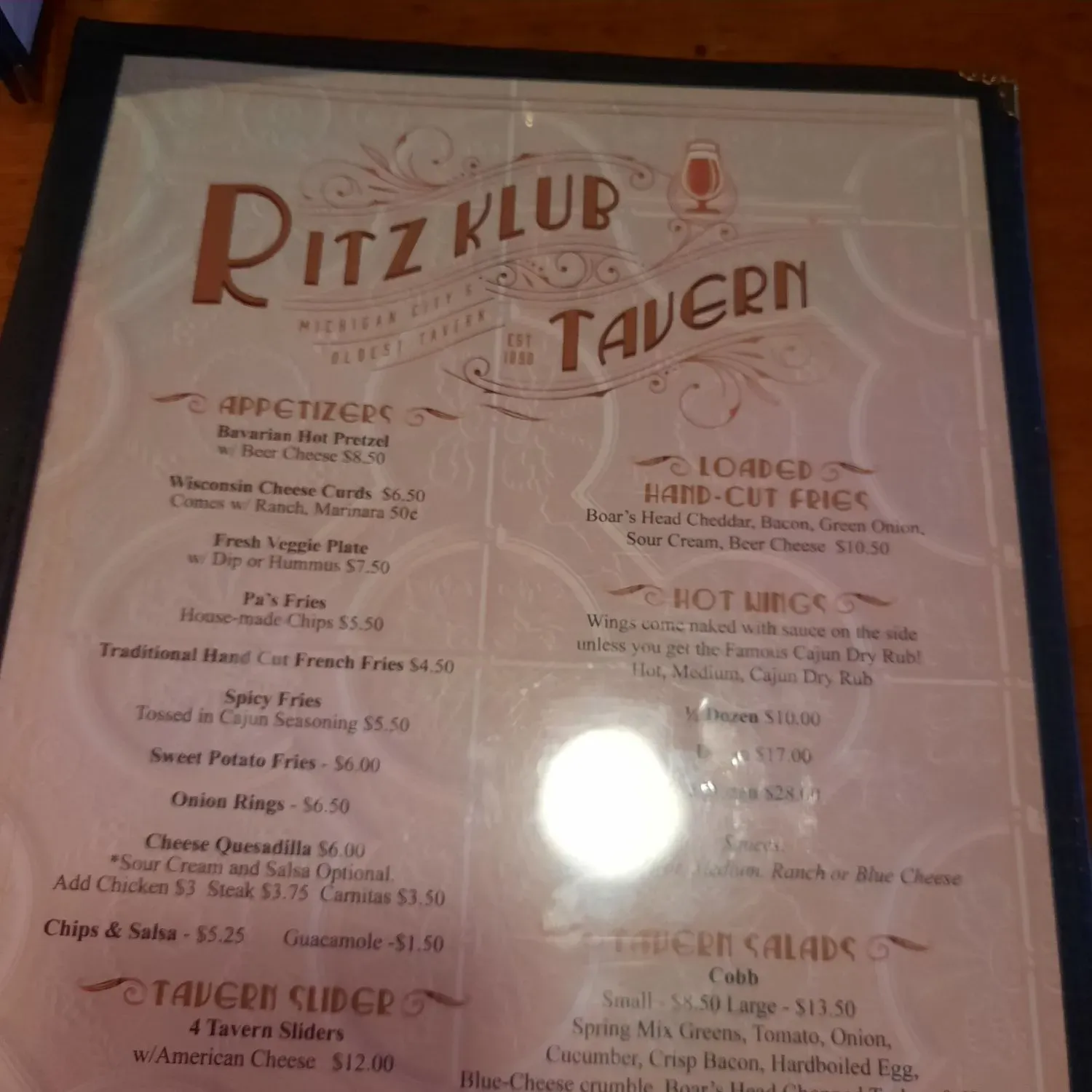 Menu 6