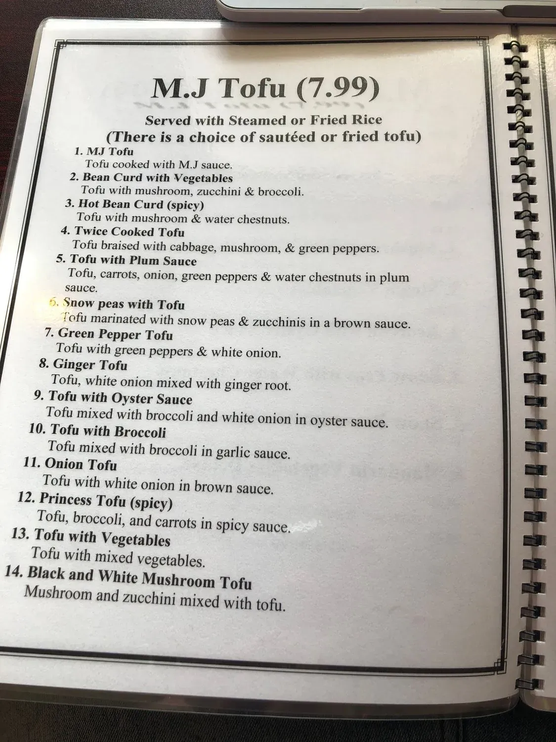 Menu 4