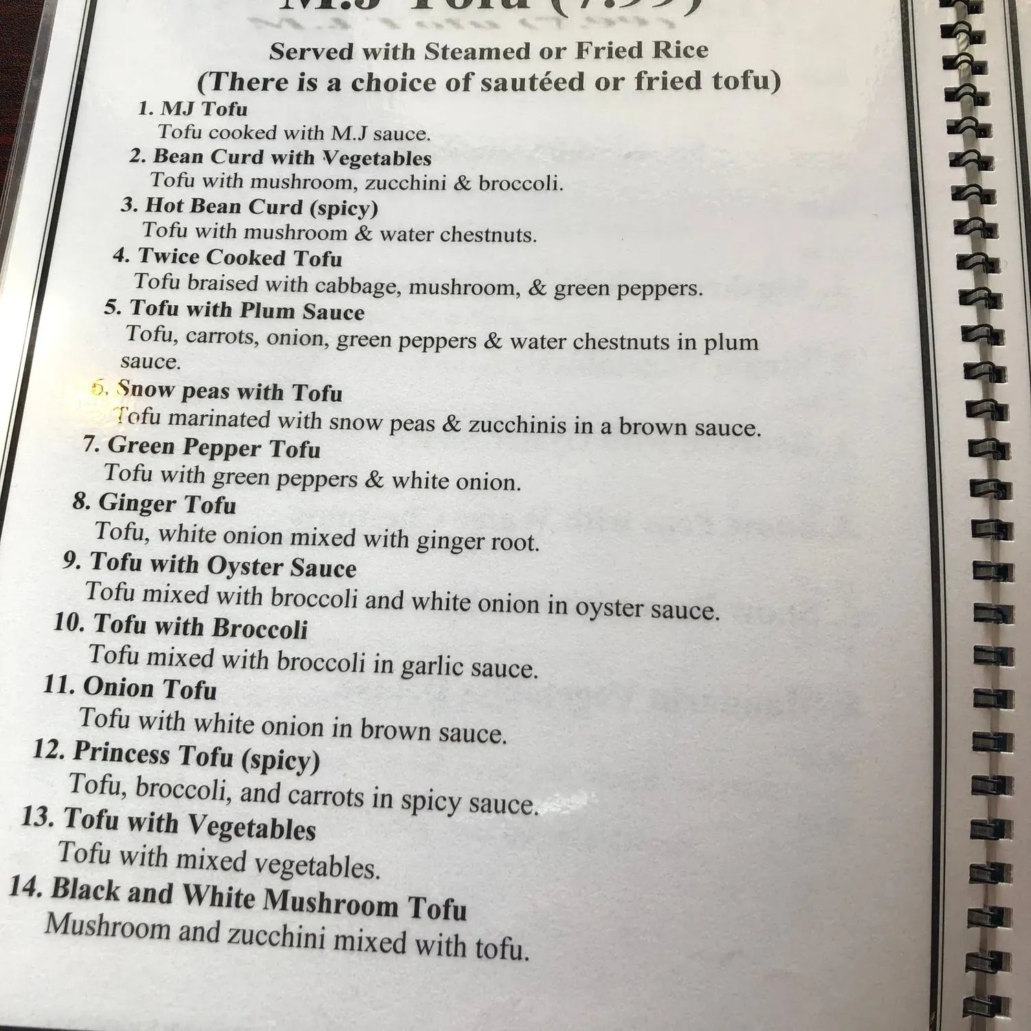 Menu 3