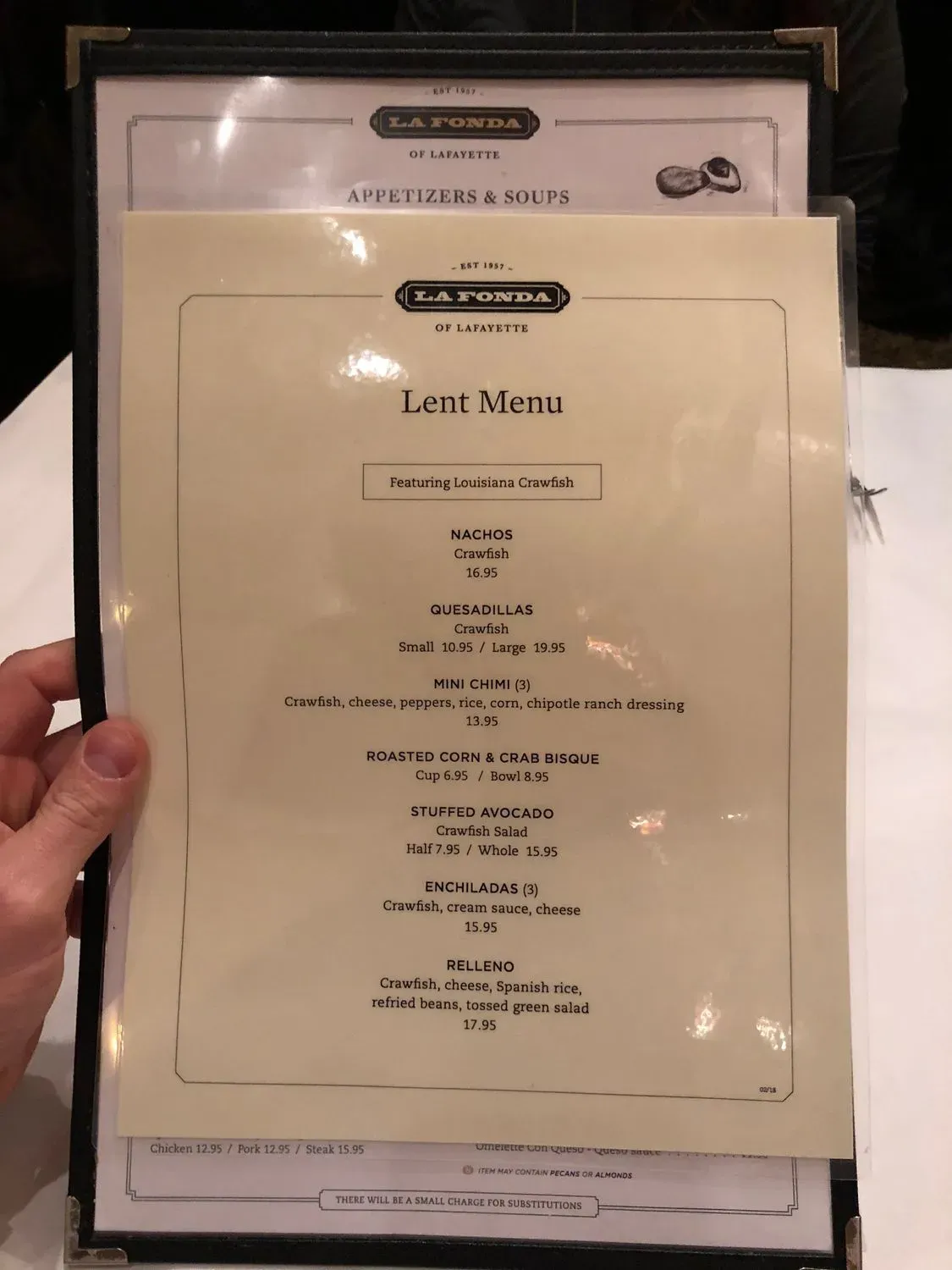 Menu 6